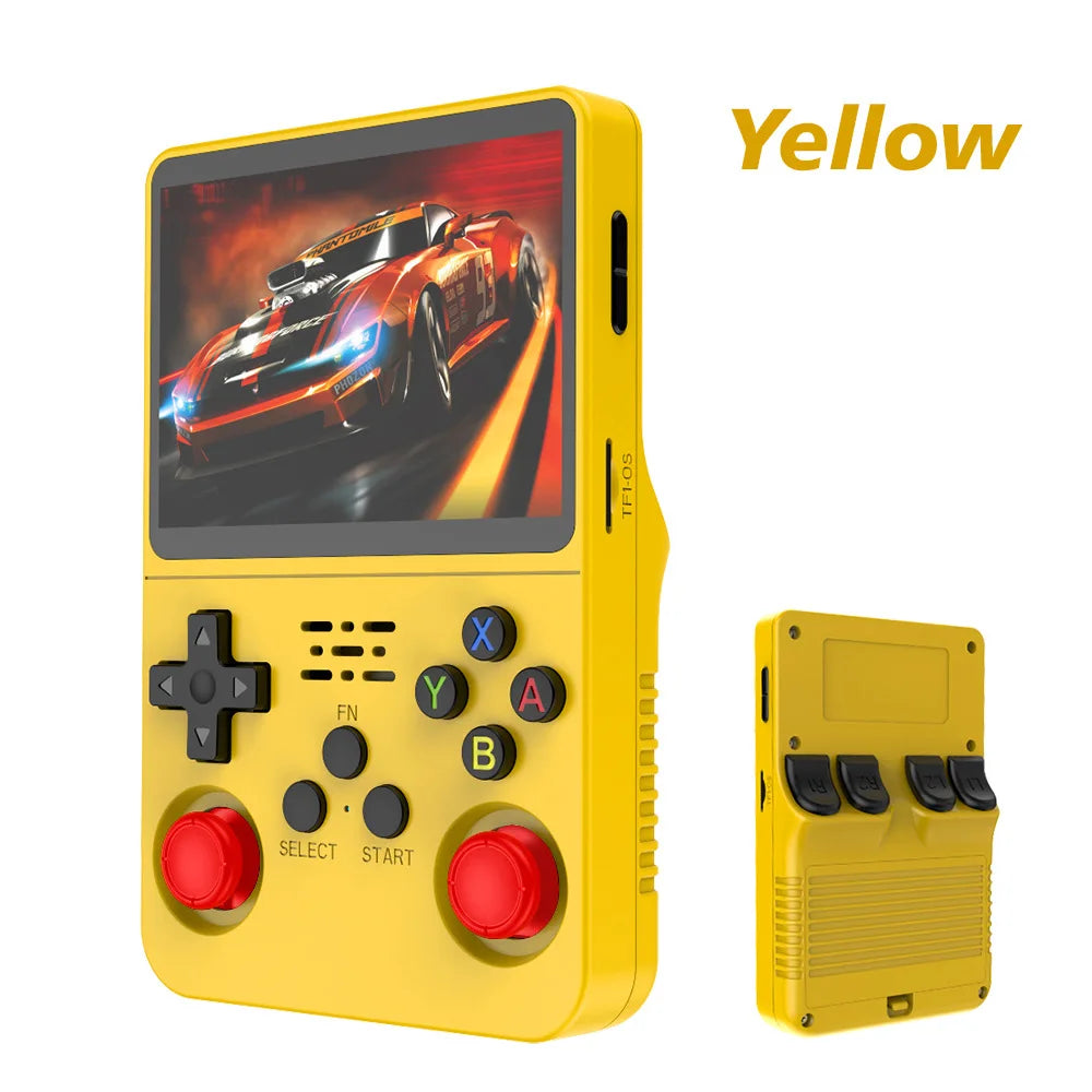 R36S Retro Handheld Video Game Console Linux System 3.5 Inch IPS Screen R35S plus Portable Pocket Video Player 64GB 128GB